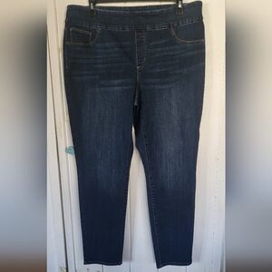Chico"s Pull-on Medium Wash Denim Jeggings